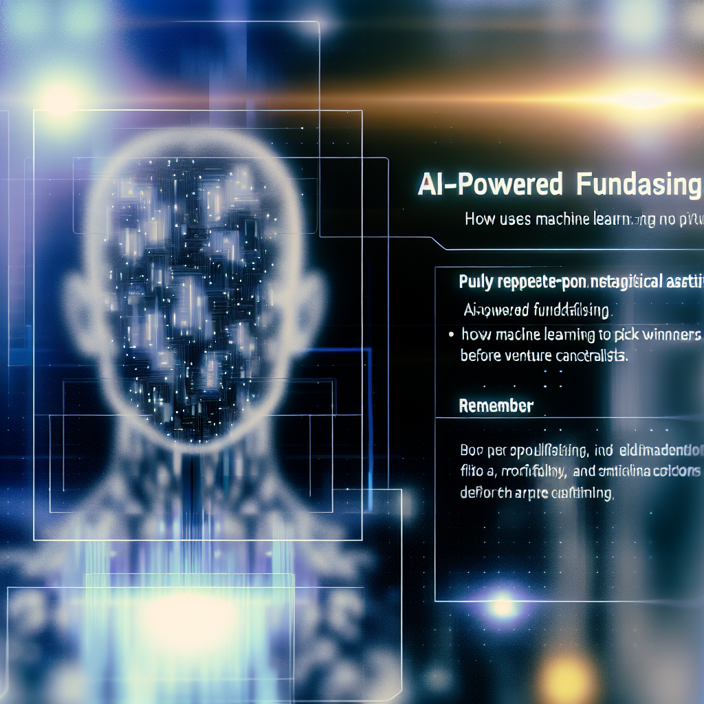 Unlocking the Future of Investment: AI-Powered Fundraising and Its Influence on Venture Capital