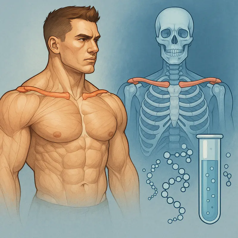 Clavicular Development and Peptides: The Science of Shoulder Width Optimization for Looksmaxxing