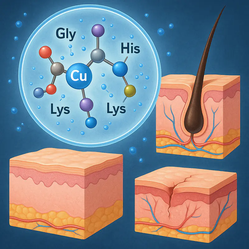 GHK-Cu: The Copper Peptide Science Behind Skin Rejuvenation, Hair Density, and Wound Repair