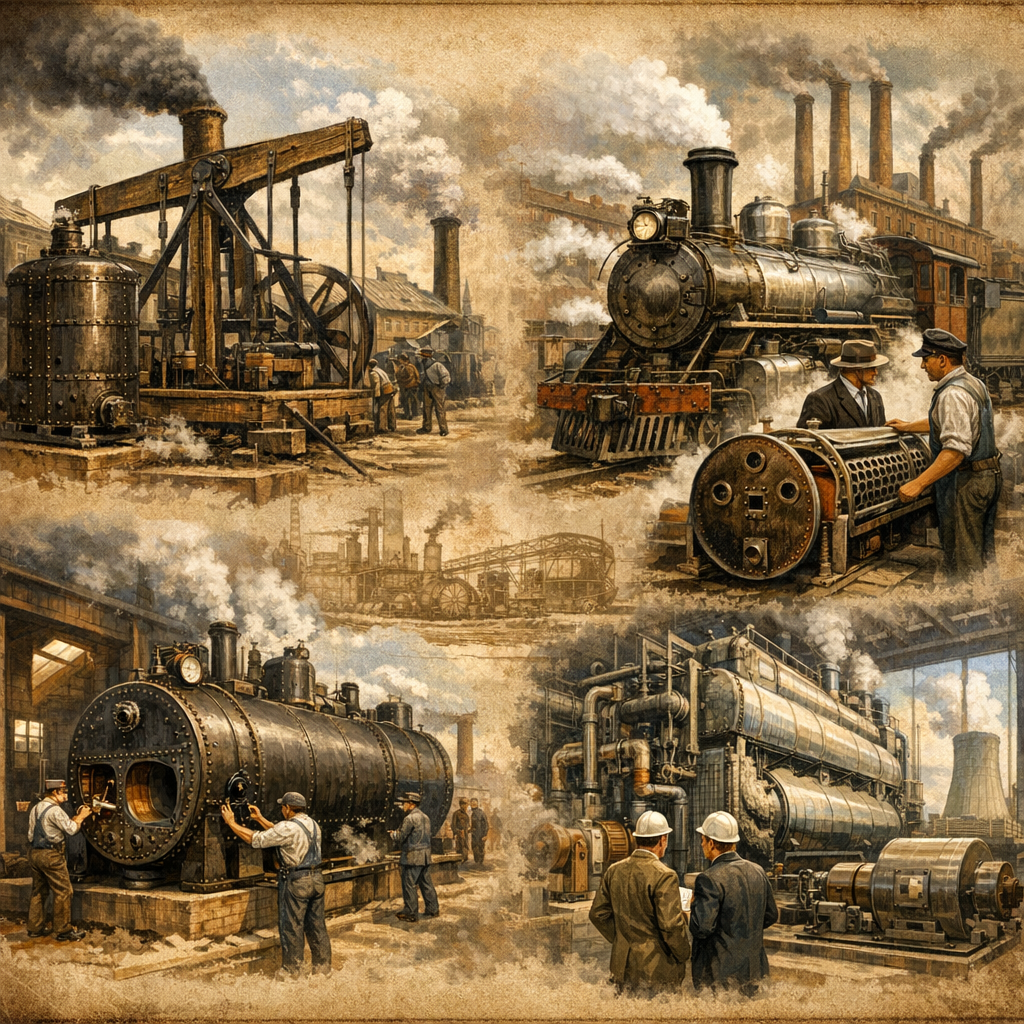 Historical Examination of Boiler Advancements in America