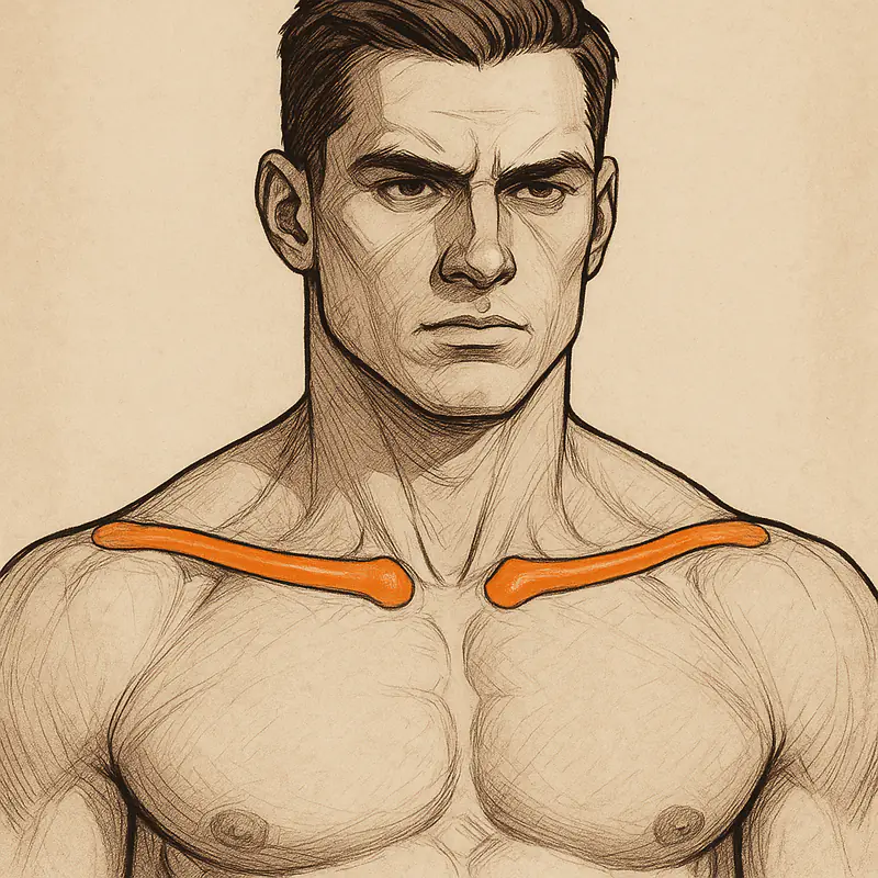 Why the Clavicle Is the Single Most Underrated Looksmaxxing Variable — and What a Serious Frame Protocol Looks Like